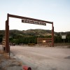 Main Gate - Mountain Backdrop