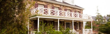 Stone Exterior - Large Front Porch - Two-Story Southern Home